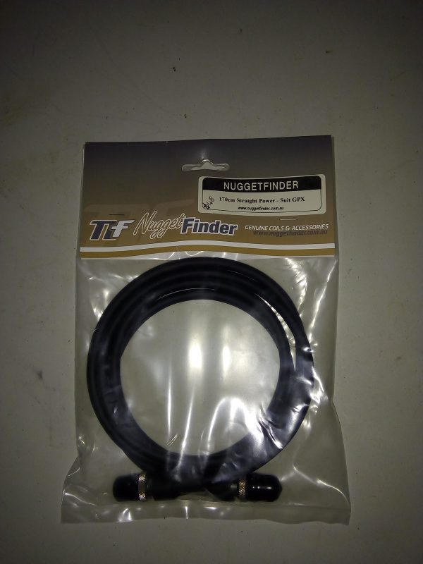 Nugget Finder170cm Straight Power Cord. GPX. in stock