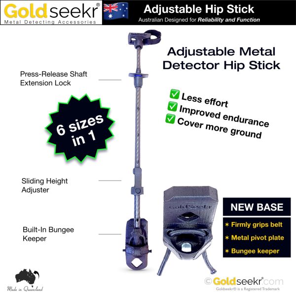 TopendProspecting-Goldseekr-Adjustable-Metal-Detector-Hip-Stick