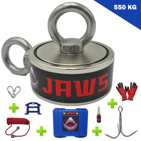 Great White Magnetics JAWS - 550KG Deluxe Magnet Fishing Kit