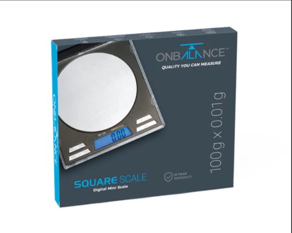 On Balance SS-100 On Balance Square Scale 100g x 0.01g - Image 2