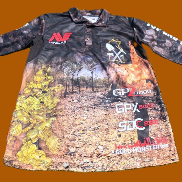 long Sleeve fishing shirt gold series S, M, L, XL, 2X, 3XL, 4XL