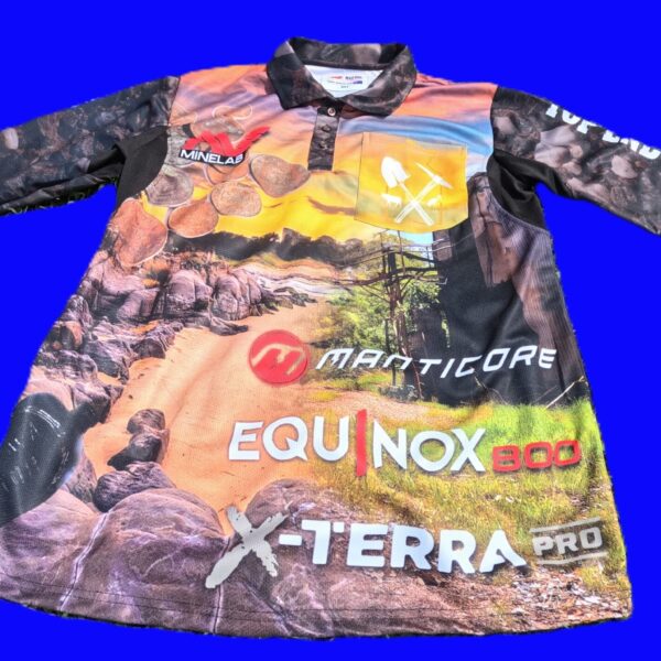long Sleeve fishing shirt treasure series S, M, L, XL, 2X, 3XL, 4XL