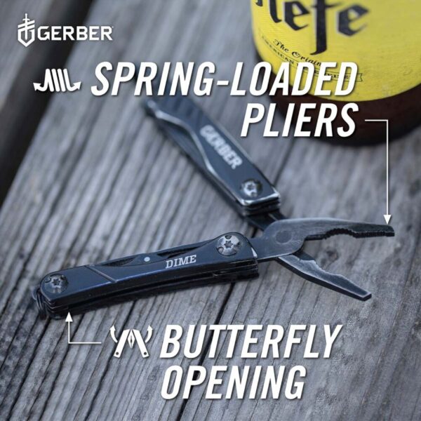gerber dime multi-tool, outil multifonctions herramienta multiple