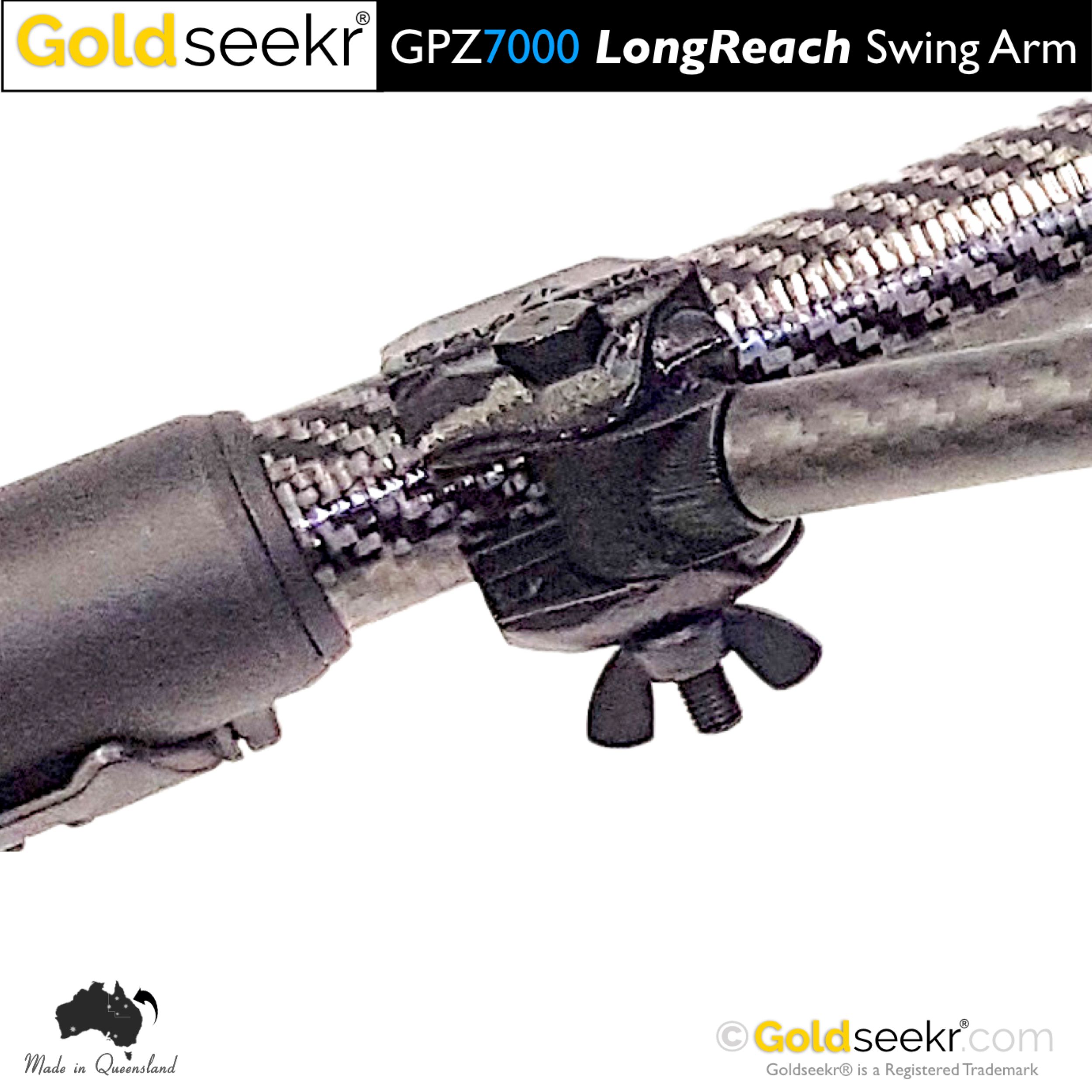 TopendProspectingGoldseekrGPZ7000LongReachTelescopicSwingArm
