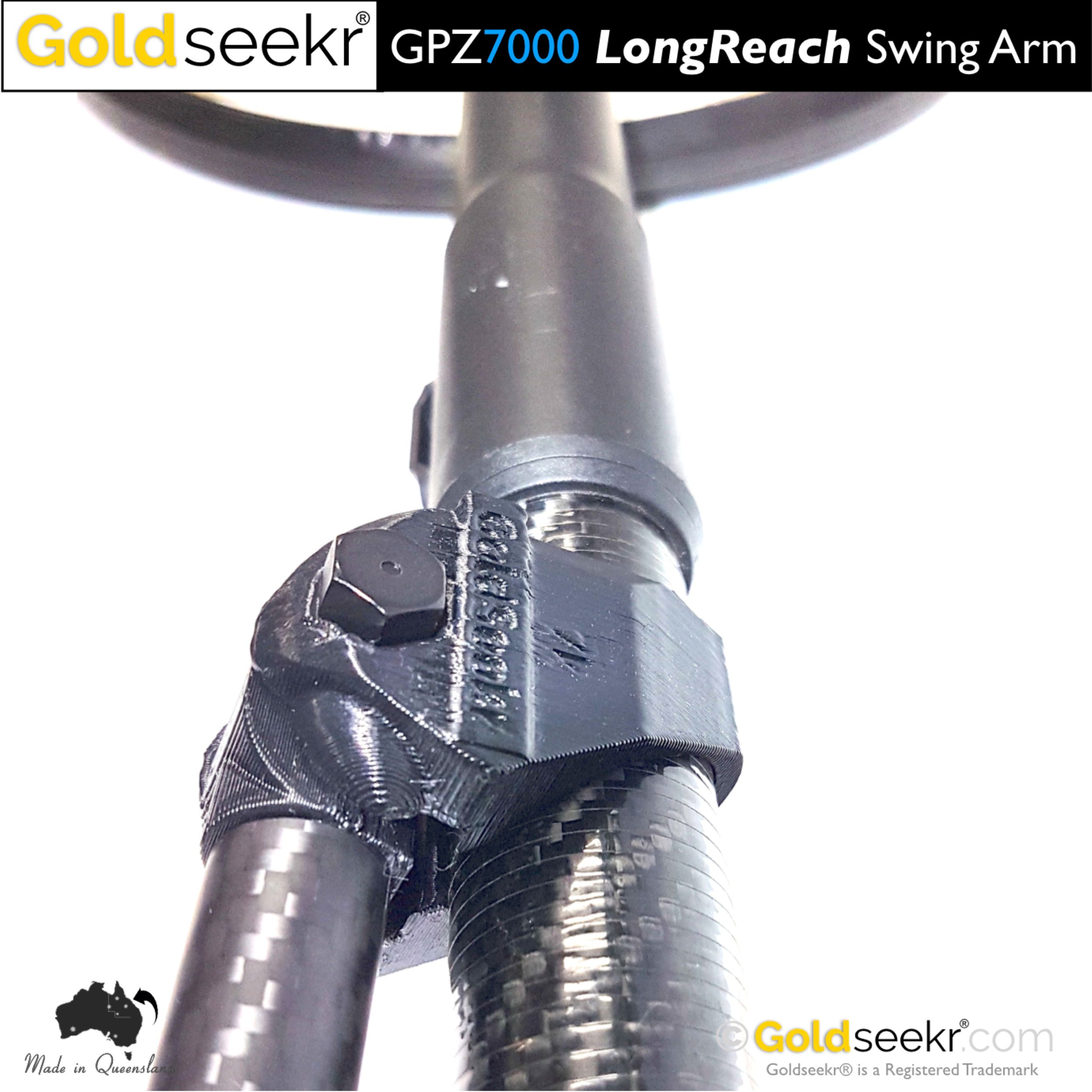 TopendProspectingGoldseekrGPZ7000LongReachTelescopicSwingArm